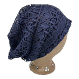 Lace Slouchy Beanie