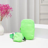 Solid Nylon Small Sling Bag 10500