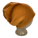 Wide Ribbed Knit Luxe Slouchy Beanie