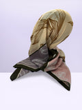 Floral Border - Soft Square Tichel
