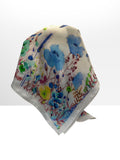 Butterfly Garden Silky Bandana Scarf