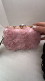 Floral Petal Evening Bag Clutch