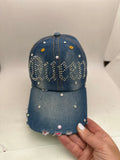 Dazzling Denim Queen Baseball Cap