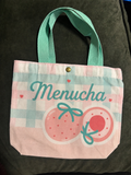 Mini Pastel Canvas Tote Bag