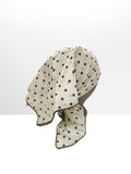 Polka Dot Cotton Bandana Tichel