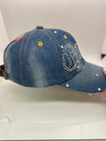 Dazzling Denim Queen Baseball Cap