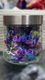 Glass Candy Jar