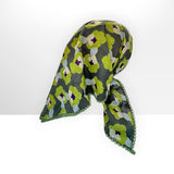 Watercolor Flower Cotton Bandana Tichel
