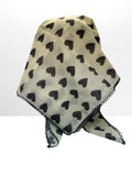 Heart to Heart Cotton Bandana Tichel