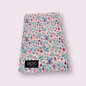 Sacho Dainty Floral Cotton Tichel