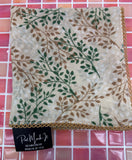 Leafy Cotton Bandana Tichel