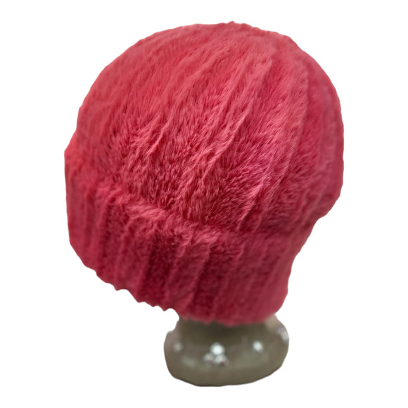 Fuzzy Wuzzy Ribbed Beanie