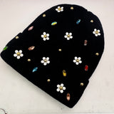 Daisy Gem Chunky Beanie