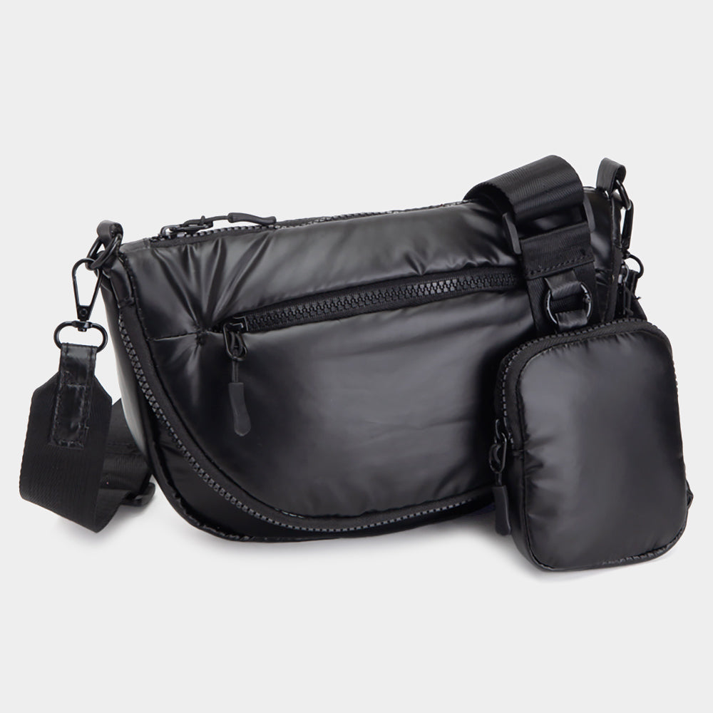 ★NEW BALANCE★PUFFER HALFMOON MINI BAG NBGCDFF803 ☆NEW BALANCE☆PUFFER HALFMOON MINI BAG NBGCDFF803 (New