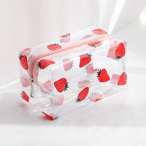 Transparent Cosmetics Toiletry Pouch Bag