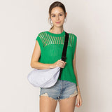 Nylon Hobo Crossbody Purse