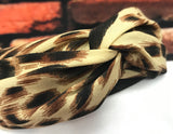 Chiffon Leopard Print Headband - PM Jewels