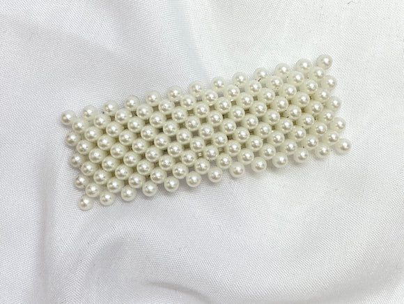 Pearl Rectangle Clips - PM Jewels