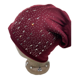 Bejeweled Cotton Beanie
