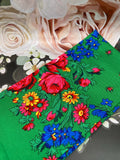 Vintage Floral Scarf Tichel