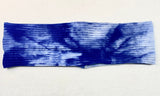 Tie Dye Ribbed Knit Flat Headband - PM Jewels