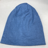 Fine Ribbed Knit Slouchy Beanie - PM Jewels