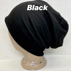 Solid Slouchy Beanie - The T-shirt Beanie! - PM Jewels