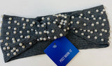 Top Knot Pearl Stretch Headband - PM Jewels
