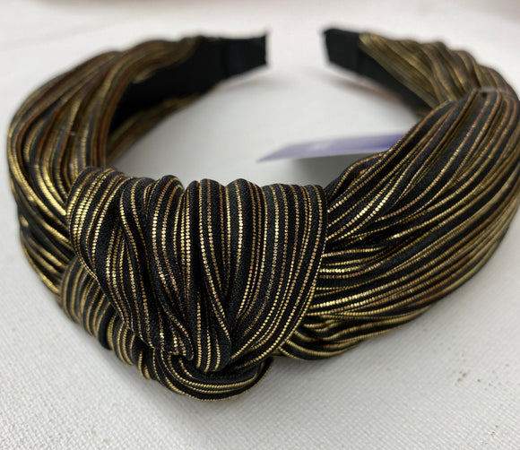 Gold Top-Knot Headband - PM Jewels