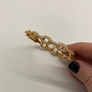 Chain Link Pave Bracelet - PM Jewels