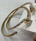 2” Diamond Open Hoop Earrings - PM Jewels