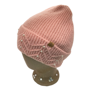 Delicate Pearl Winter Beanie