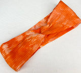 Tie Dye Ribbed Knit Top Knot Headband - PM Jewels